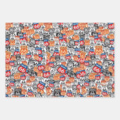 Feuille De Papier Cadeau Route 66 (Devant 3)