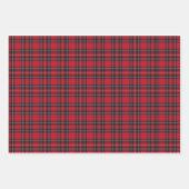 Feuille De Papier Cadeau Royal Stewart Clan Scottish Tartan Wrapper Paper (Devant)