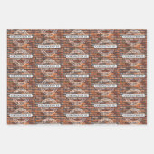 Feuille De Papier Cadeau Rue du Couronnement - Affiche (Devant 2)