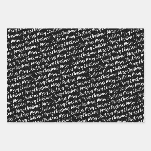 Feuille De Papier Cadeau Russe Red Buffalo Plaid Joyeux Noël (Devant 2)