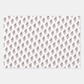 Feuille De Papier Cadeau Russe Winter Boughs Holiday (Devant 2)