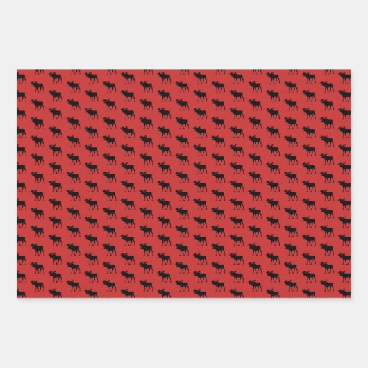 Feuille De Papier Cadeau Rustique Buffalo and Buffalo Plaid Motif (Devant)