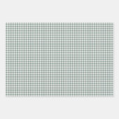 Feuille De Papier Cadeau Rustique Buffalo Plaid Check Motif (Devant 2)