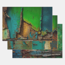 Rustique, Coloré, Peinture Peeling,