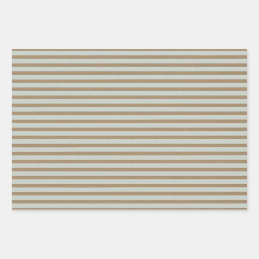 Feuille De Papier Cadeau Rustique Noël Kraft Whimsical hiver Ours polaire d (Devant 2)