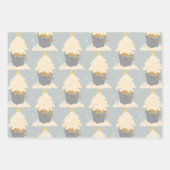 Feuille De Papier Cadeau Sable de Noël de plage (Devant)