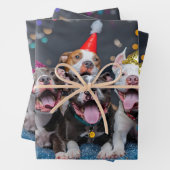 Feuille De Papier Cadeau Sac cadeau (En situation)