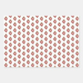 Feuille De Papier Cadeau Sacré-Coeur Baroque (Devant)