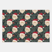 Feuille De Papier Cadeau Safari Jungle Animaux Noël Lion Tiger Zebra (Devant)