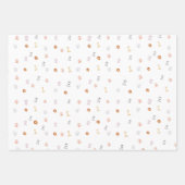 Feuille De Papier Cadeau Safari Wild One (Devant 3)