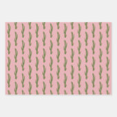 Feuille De Papier Cadeau Saguaro Cactus Desert Plantes Cadeau N'importe que (Devant 2)