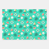 Feuille De Papier Cadeau Sailboating (Devant 2)