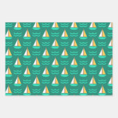 Feuille De Papier Cadeau Sailboating (Devant)