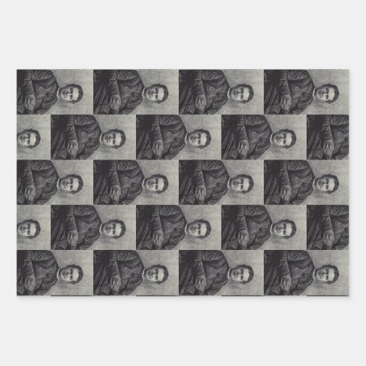 Feuille De Papier Cadeau Saint John Bosco Prêtre et Confesseur (Devant)