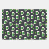 Feuille De Papier Cadeau Saint Patrick festif (Devant 3)