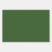 Feuille De Papier Cadeau Saint Patricks Day Shamrock & Lucky Charms Green (Devant 3)