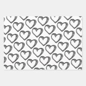 Feuille De Papier Cadeau Saint Valentin (Devant 2)