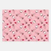 Feuille De Papier Cadeau Saint Valentin (Devant 2)