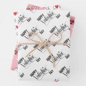 Feuille De Papier Cadeau Saint Valentin (En situation)