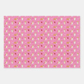 Feuille De Papier Cadeau Saint Valentin Corgi Motif (Devant 2)