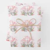 Feuille De Papier Cadeau Saint Valentin Cute Baby Mice (En situation)
