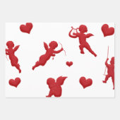 Feuille De Papier Cadeau Saint-Valentin, la Saint-Valentin (Devant)