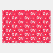 Feuille De Papier Cadeau Saint Valentin Romance Amour Amour Amour (Devant 2)