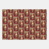 Feuille De Papier Cadeau Sainte Brigitte d'Irlande (Devant 3)