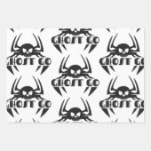 Feuille De Papier Cadeau Saison Éffrayante de Ghost Go (Devant 2)