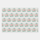 Feuille De Papier Cadeau Saison pour étincelle (Devant 3)