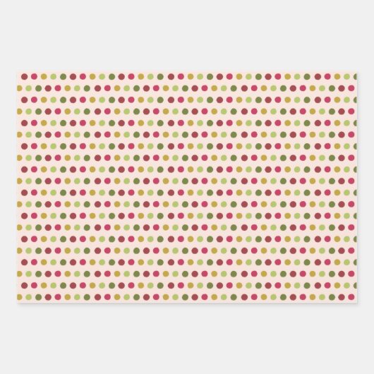 Feuille De Papier Cadeau Saisons Tweet Mignonne Oiseau Motif de Noël (Devant 3)