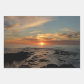 Feuille De Papier Cadeau San Diego Sunset (Devant 2)