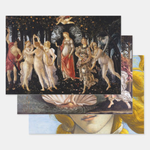 Feuille De Papier Cadeau Sandro Botticelli - Sélection de chefs-d'oeuvre