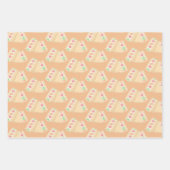 Feuille De Papier Cadeau Sandwich aux fruits mignons (Devant 2)