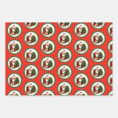 Feuille De Papier Cadeau Santa Claus Christmas Fun 3 Coordination (Devant 3)