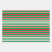 Feuille De Papier Cadeau Santas (Devant 2)