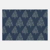 Feuille De Papier Cadeau Sapin de Noël Fantaisiste Noël Fêtes (Devant 3)