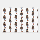Feuille De Papier Cadeau Sasha Bratz x Dolls Kill Outfit Wrapping Paper (Devant)