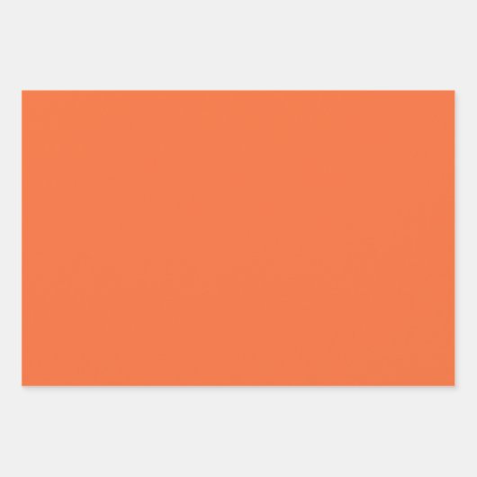 Feuille De Papier Cadeau Saumon (Devant 2)