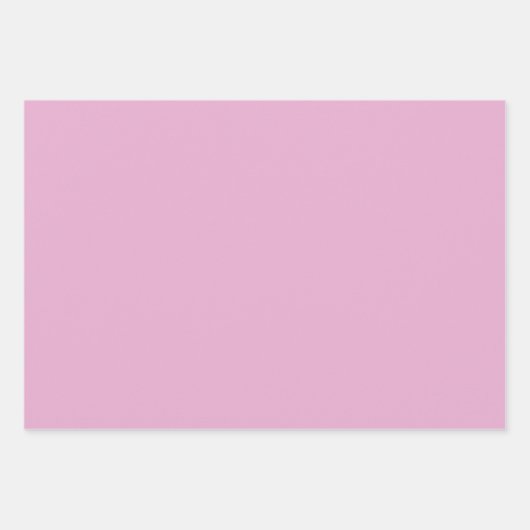 Feuille De Papier Cadeau Saumon clair Amaranth Pearl rose tons 3 tons (Devant 3)