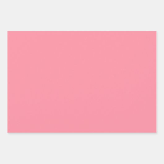 Feuille De Papier Cadeau Saumon clair Amaranth Pearl rose tons 3 tons (Devant)