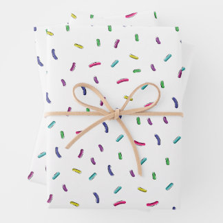 Feuille De Papier Cadeau Saupoudrer