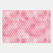 Feuille De Papier Cadeau Scales de dragon rose vif (Devant 2)