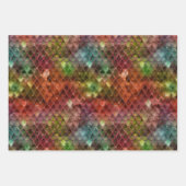 Feuille De Papier Cadeau Scales Rainbow Dragon (Devant)