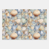 Feuille De Papier Cadeau Scènes de bord de mer (Devant)