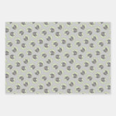 Feuille De Papier Cadeau Schnauzer Peinture Giant Standard Décroché Chien A (Devant 3)