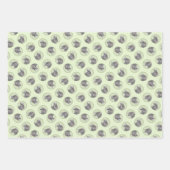 Feuille De Papier Cadeau Schnauzer Peinture Giant Standard Décroché Chien A (Devant)