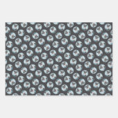 Feuille De Papier Cadeau Schnauzer Peinture Miniature non découpée Pot de c (Devant 3)