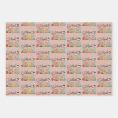 Feuille De Papier Cadeau School Teacher Teaching Future Leaders Gifts (Devant)