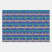 Feuille De Papier Cadeau Science, Insect Buver Arbre de Noël (Devant 2)